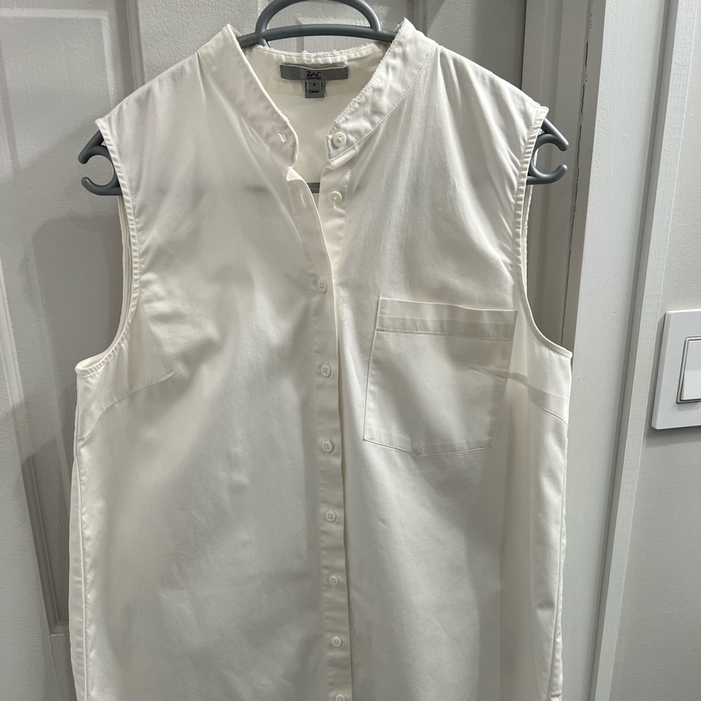 Zac Posen Cotton Sleeveless Dress